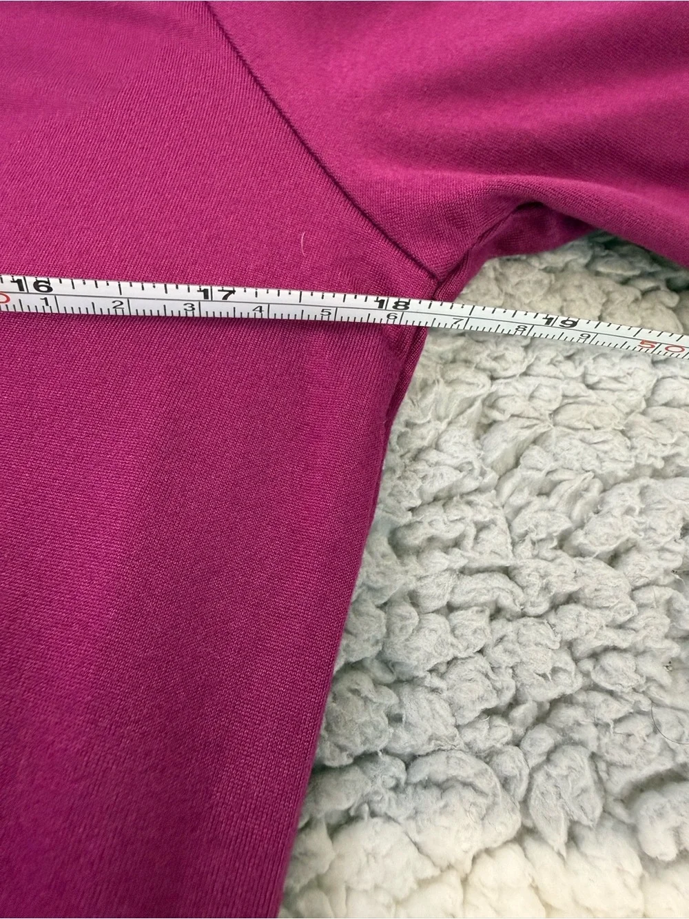 Cuddl Duds Women's Long-Sleeve Scoop Neck Top — Plum - Picture 6 of 6
